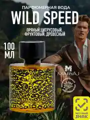 Парфюмерная вода мужская MARYAJ WILD SPEED FOR HIM, 100 мл
