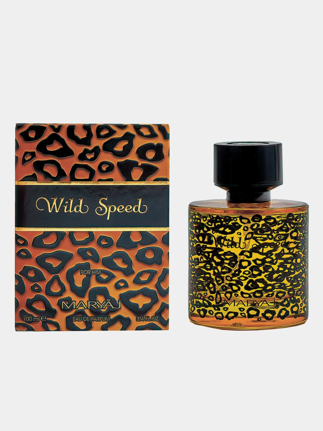 Парфюмерная вода мужская MARYAJ WILD SPEED FOR HIM, 100 мл