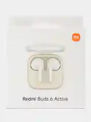 Белый беспроводные наушники TWS Xiaomi Redmi Buds 6 Active