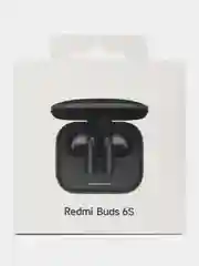 Черный беспроводные наушники с шумоподавлением Xiaomi Redmi Buds 6S, M2403E1