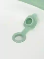 Зеленый ванна складная детская со сливом MOWbaby Oasis