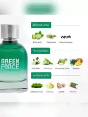 Парфюмерная вода мужская MARYAJ GREEN FORCE, 100 мл