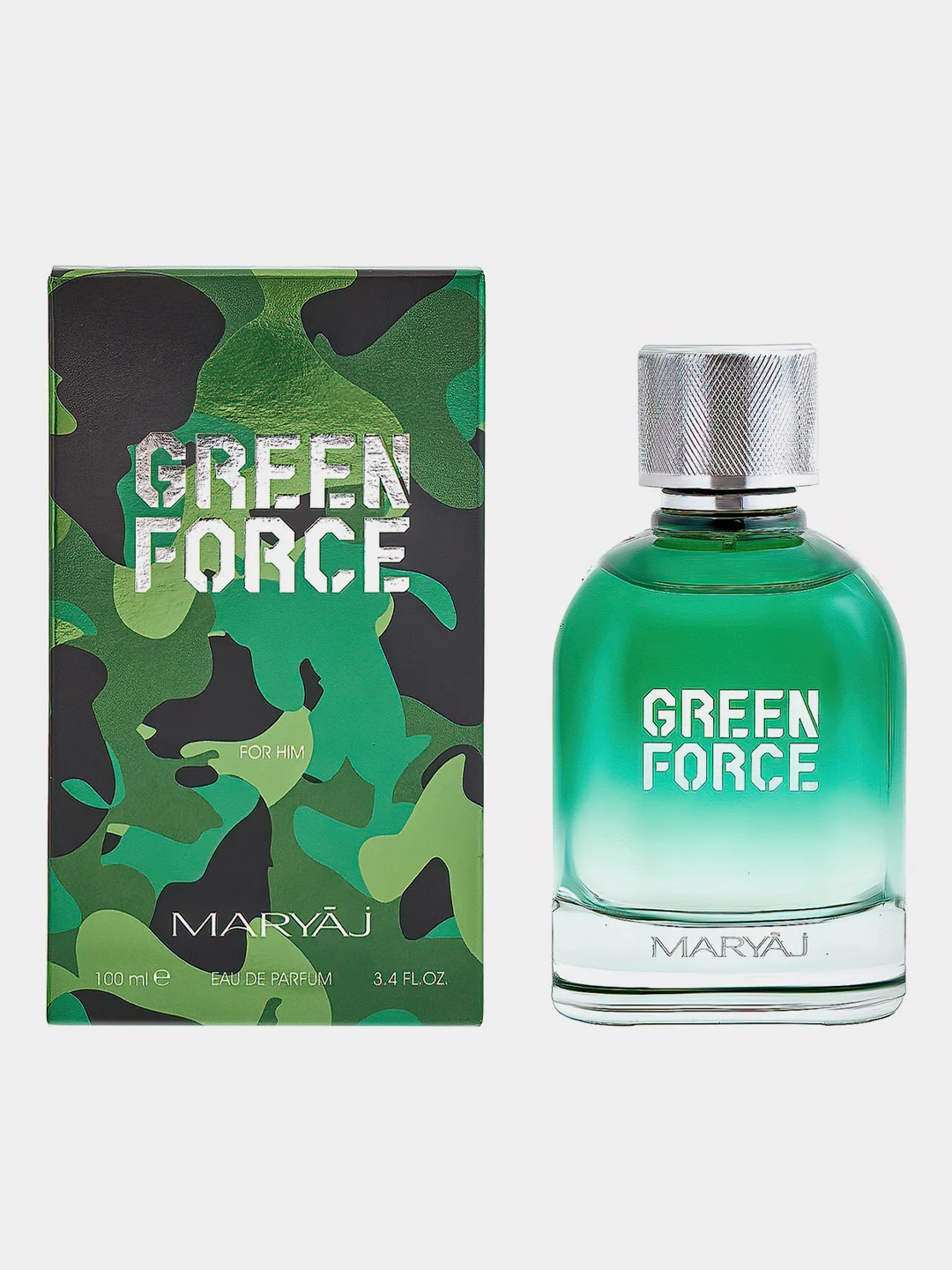 Парфюмерная вода мужская MARYAJ GREEN FORCE, 100 мл