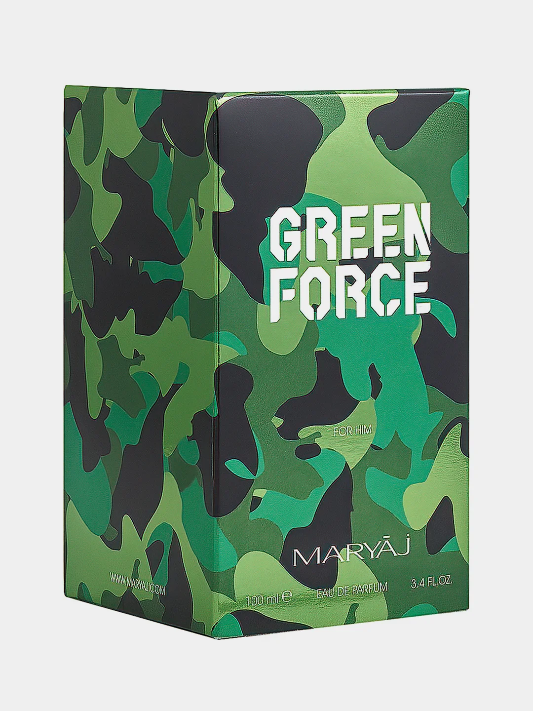 Парфюмерная вода мужская MARYAJ GREEN FORCE, 100 мл