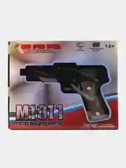 Черный игрушечный автомат с орбизами А-К