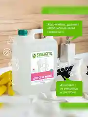 Средство кислотное для мытья сантехники Synergetic, биоразлагаемое, 5л
