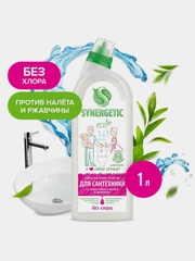 Средство кислотное для мытья сантехники Synergetic, биоразлагаемое, 1л