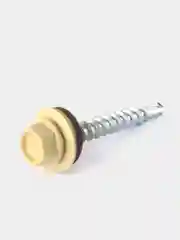 Саморезы кровельные RAL1014, со сверлом,слоновая кость, 4,8 х 35 мм