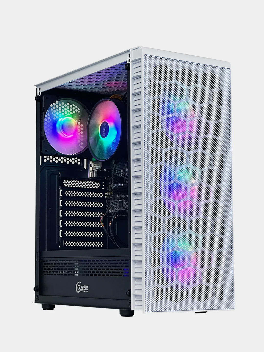 Белый системный блок Robotcomp Аллигатор 3.0 V2 White