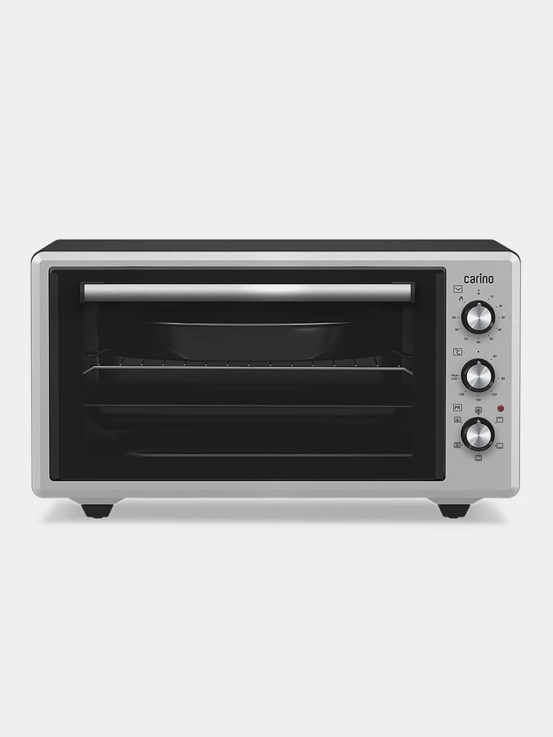 Серебряный мини-печь CARINO M4502 M4503