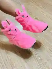 Розовый сапожки-тапочки домашние, женские, угги домашние, для девочек