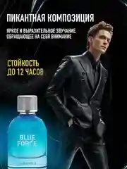 Парфюмерная вода мужская MARYAJ BLUE FORCE, 100 мл