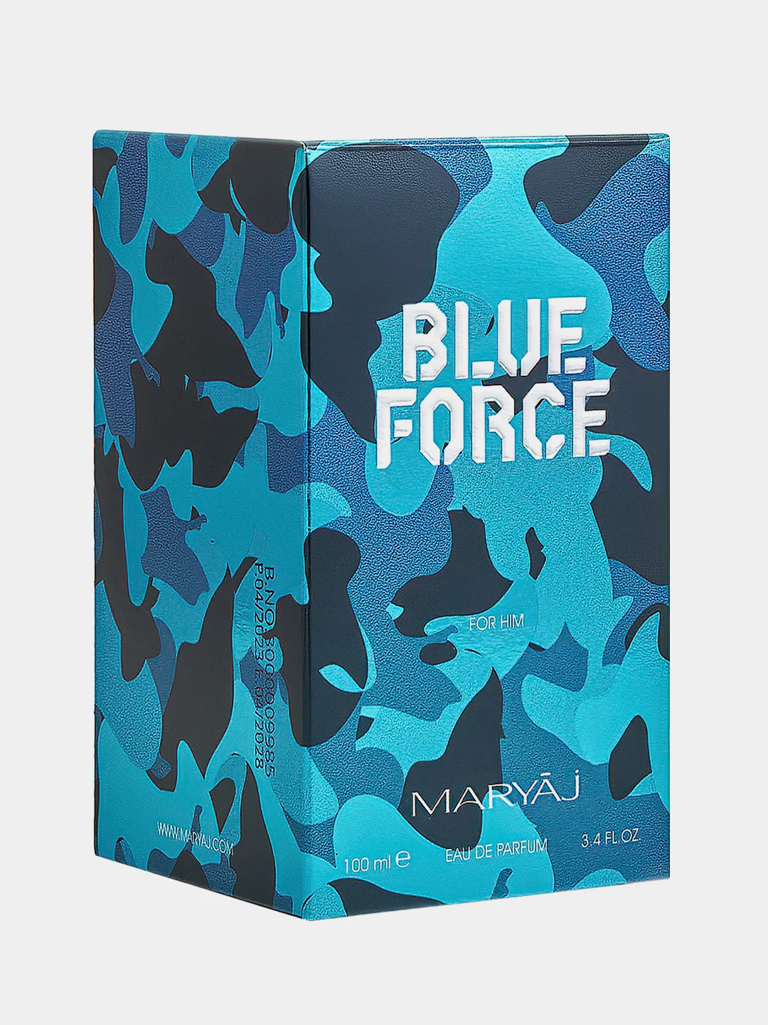 Парфюмерная вода мужская MARYAJ BLUE FORCE, 100 мл