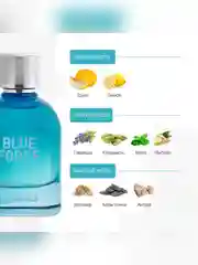 Парфюмерная вода мужская MARYAJ BLUE FORCE, 100 мл