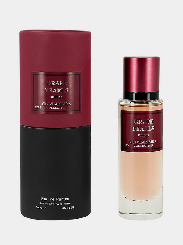 Туалетная вода унисекс Clive&Keira W+M 2023 GRAPE PEARLS, 30 мл