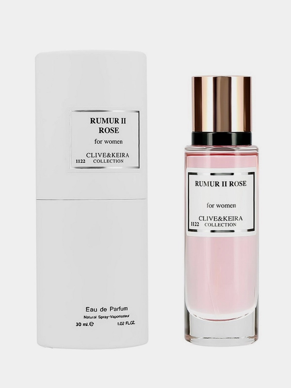 Туалетная вода женская Clive&Keira W 1122 RUMMER II ROSE, 30 мл