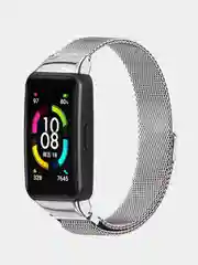 Золотой металлический ремешок для Huawei Band 6 / Honor Band 6