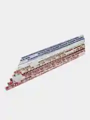 Бумага упаковочная новогодняя ЗОЛОТАЯ СКАЗКА Red&Blue, 70х100 см, 10 дизайнов