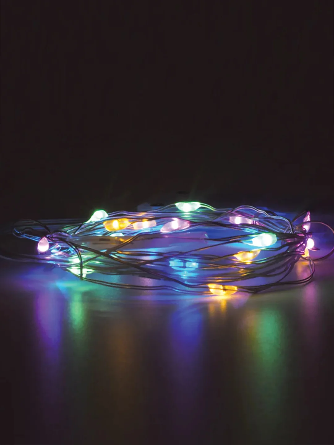 Электрогирлянда комнатная ЗОЛОТАЯ СКАЗКА "Роса", 2 м, 20 LED, на батарейках
