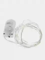 Электрогирлянда комнатная ЗОЛОТАЯ СКАЗКА "Роса", 2 м, 20 LED, на батарейках