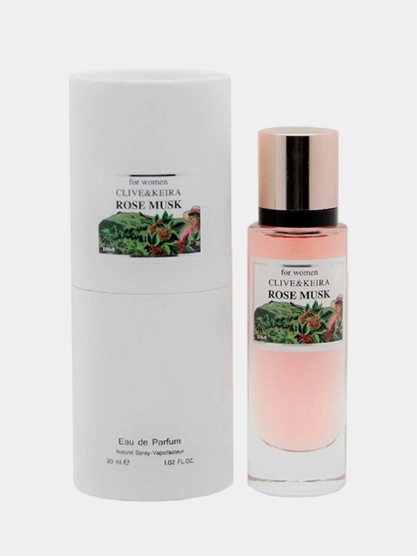 Туалетная вода женская Clive&Keira W 1068 ROSE MUSK, 30 мл