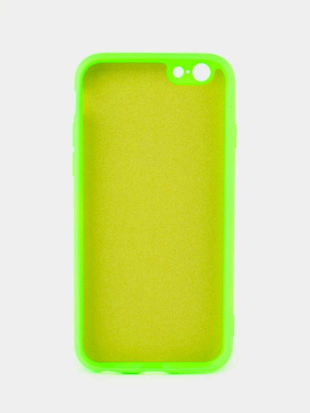 Салатовый чехол Soft - Touch для iPhone 6 / 6S