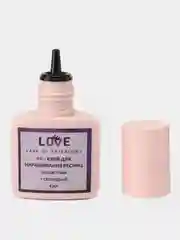 UV УФ Клей для наращивания ресниц LUVE 6мл Бесцветный 1 секундный / LED клей Прозрачный
