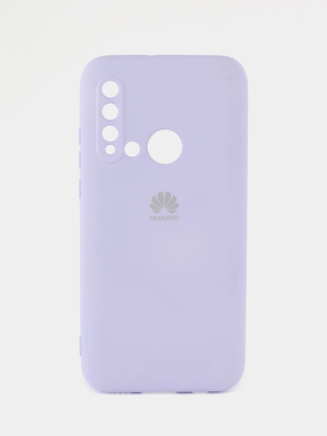 Лавандовый защитный силиконовый чехол Silicone Cover HUAWEI P20 LITE/NOVA 5