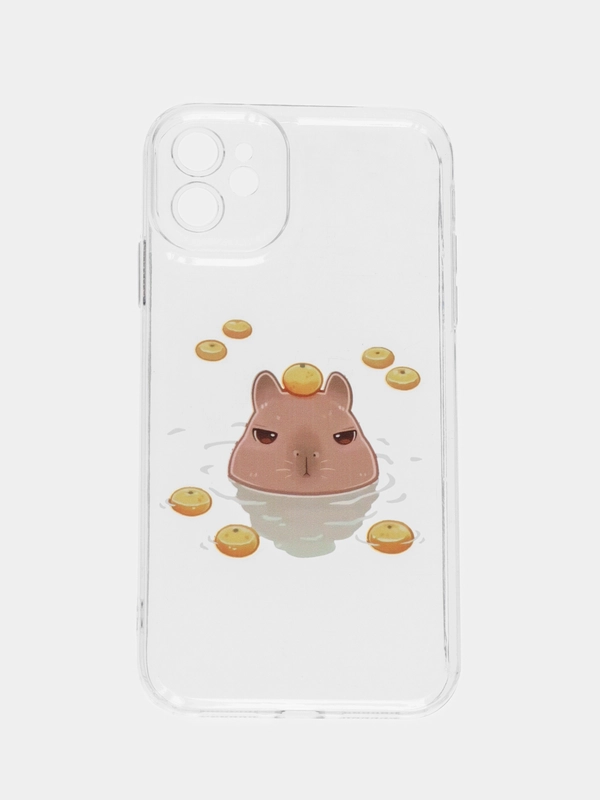 Чехол с принтом " Капибара" для iPhone 11