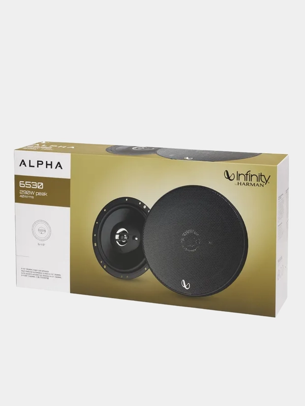 Infinity Колонки для автомобиля Alpha 6530, 16.5 см (6.5 дюйм.)