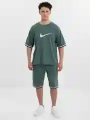 Спортивный костюм, мужской, двойка: футболка, шорты домашняя одежда