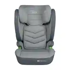 Серый детское автокресло бустер Indigo DEFENDER I-SIZE Isofix растущее, от 15 до 36 кг