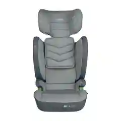 Серый детское автокресло бустер Indigo DEFENDER I-SIZE Isofix растущее, от 15 до 36 кг