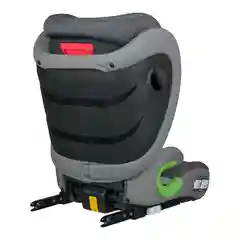 Тёмно-серый детское автокресло бустер Indigo DEFENDER I-SIZE Isofix растущее, от 15 до 36 кг