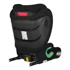 Черный детское автокресло бустер Indigo DEFENDER I-SIZE Isofix растущее, от 15 до 36 кг