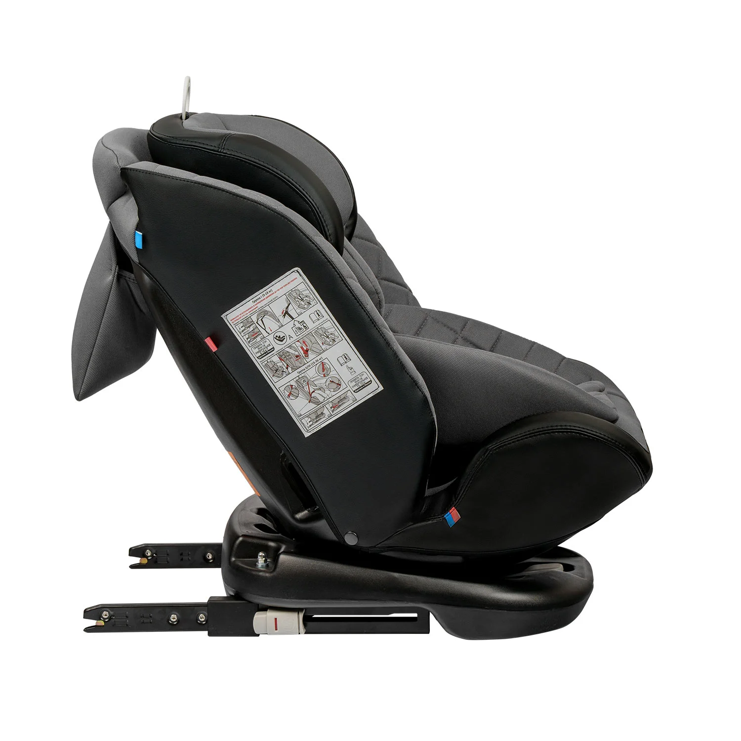 Серый автокресло Fuller ISOFIX, группа 0+1+2+3 (0-36 кг), серия JOVOLA