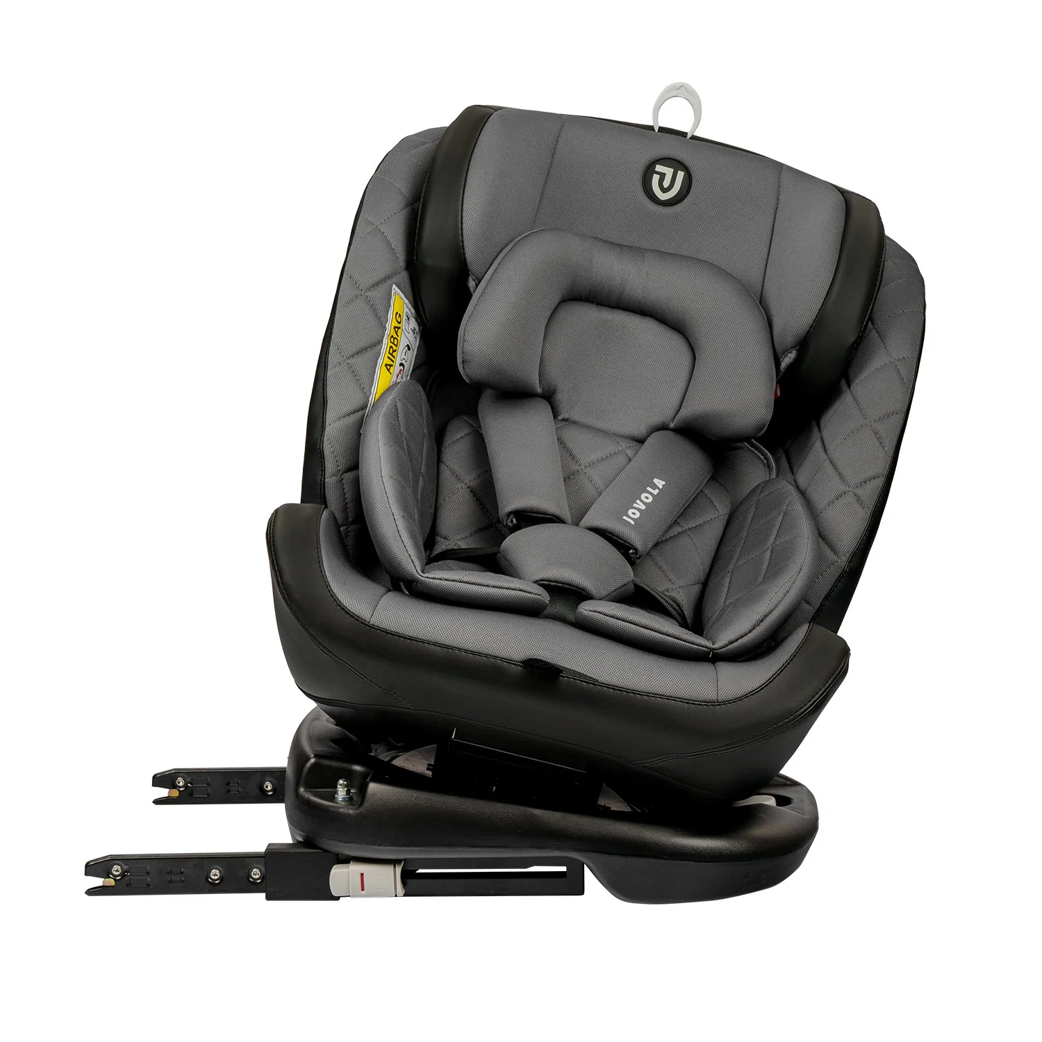 Серый автокресло Fuller ISOFIX, группа 0+1+2+3 (0-36 кг), серия JOVOLA