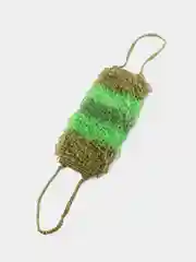 Зелёный хаки мочалка массажная, для бани и душа, ручная вязка