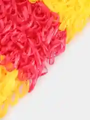 Лазурный мочалка массажная, для бани и душа, ручная вязка