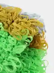 Лайм мочалка массажная, для бани и душа, ручная вязка