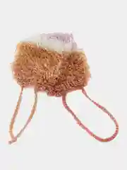 Медный мочалка массажная, для бани и душа, ручная вязка