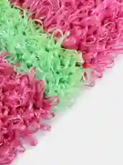 Сиреневый мочалка массажная, для бани и душа, ручная вязка