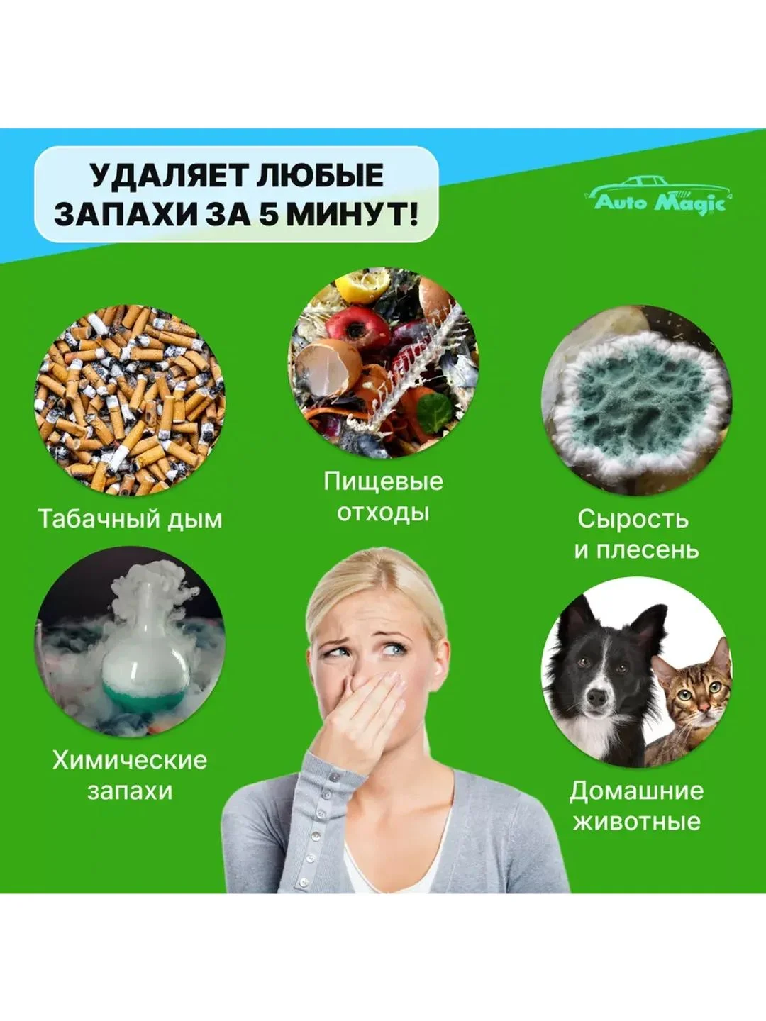 Нейтрализатор запахов ODOR ELIMINATOR (USA), 37R