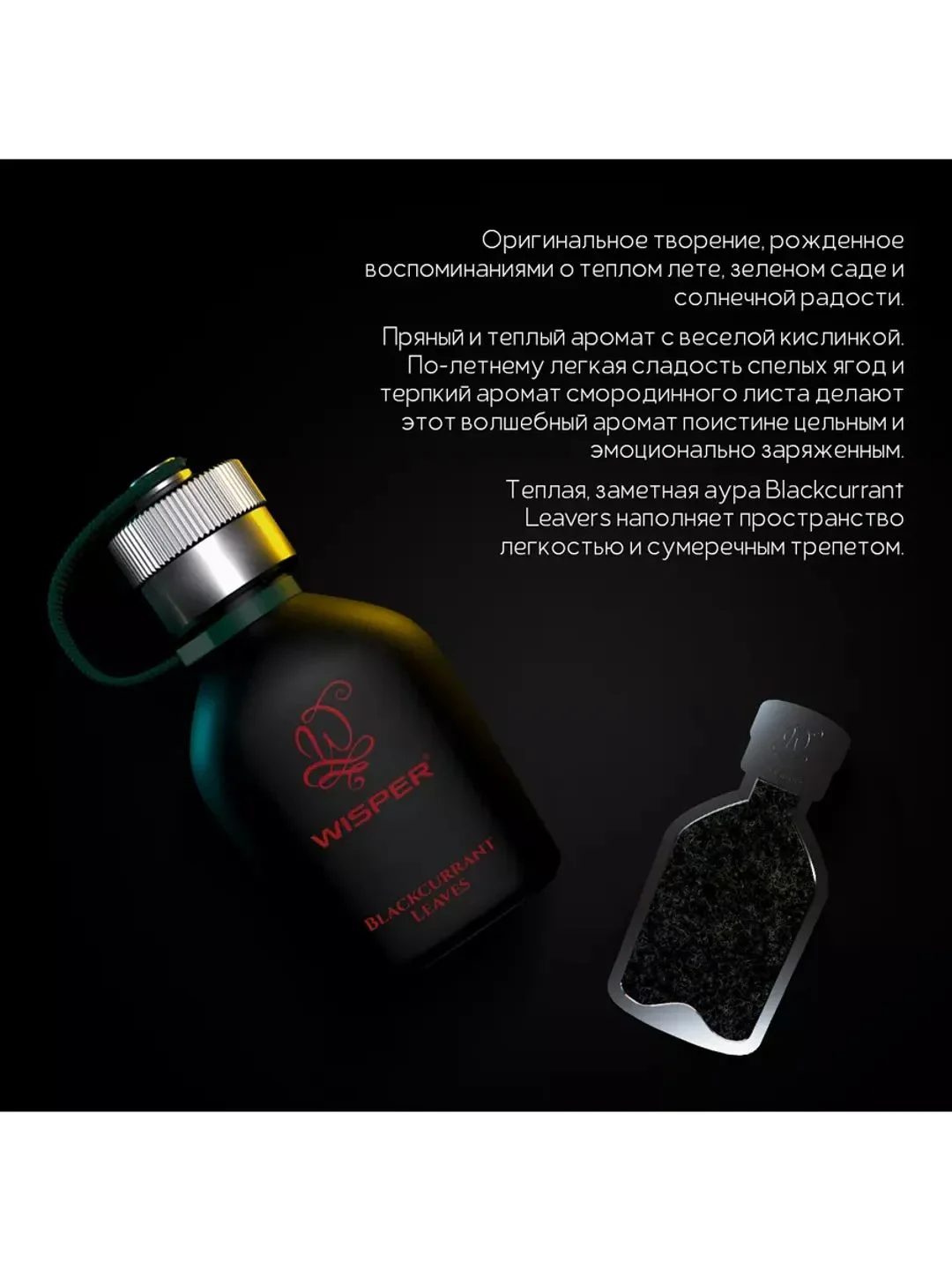 Ароматизатор в машину, автопарфюм Blackcurrant Leaves