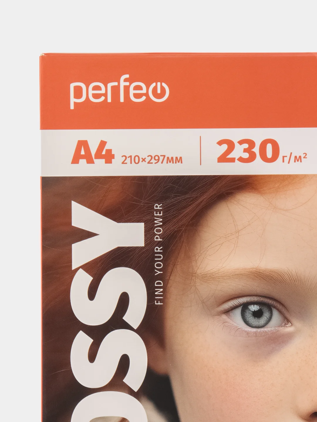 Белый фотобумага Perfeo А4 230 г/м2 глянцевая 100л (PF-GLA4-230/100) (G14)