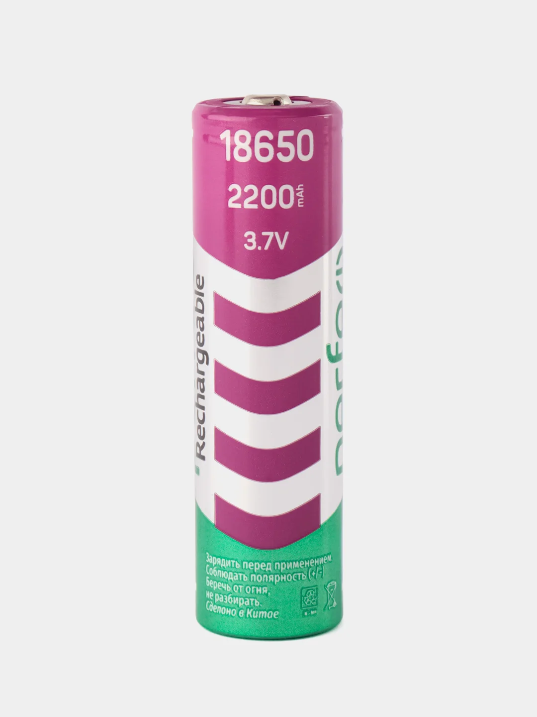 Аккумулятор Perfeo Li-Ion 18650 2200mAh/1ШТ 3.7V