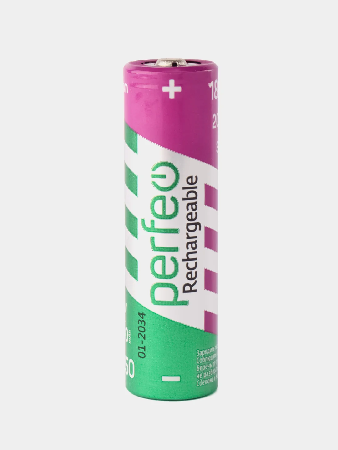 Аккумулятор Perfeo Li-Ion 18650 2000mAh/1ШТ 3.7V