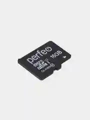 Карта памяти Perfeo microSD 16GB High-Capacity (Class 10) без адаптера