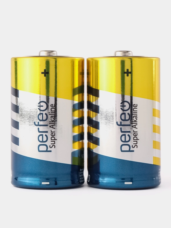 Батарейки алкалиновые LR20 тип D Super Alkaline 2 штуки