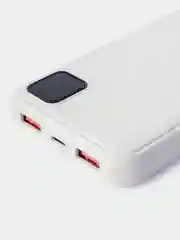 Белый внешний аккумулятор Perfeo DROID 10000 mAh
